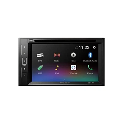 Immagine di Pioneer AVH A240DABAN Lettore multimediale 2 DIN, touchscreen da 6,2 pollici, connessione smartphone, USB, radio digitale DAB/DAB+, Bluetooth, equalizzatore grafico a 13 bande, incl. antenna DAB