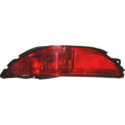 Immagine di OLSA 5.04.087.00 Retronebbia Sx Rosso con portalampada, lampadina LANCIA: Ypsilon III, ALFA ROMEO: MiTo, FIAT: Grande Punto Hatchback