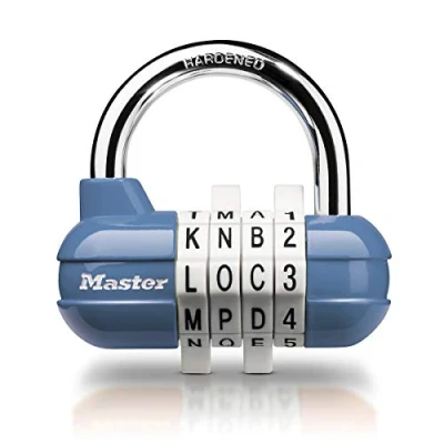 Immagine di Master Lock 1534EURD Lucchetto con Combinazione, Colore Casuale, 5.9 x 6.4 2.6 cm