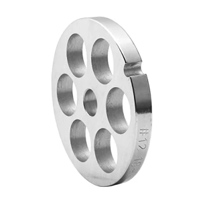 Immagine di In Acciaio Inox Tritacarne Frantoio Mixer Piastra Disco 6/8/10/12/18mm Foro Accessori Da Cucina Sostituzione