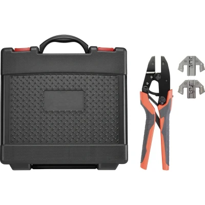 Immagine di TOOLCRAFT PZ 501 1647552 Kit per crimpaggio incl. Assortimento crimpatura con valigetta