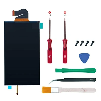 Immagine di Wigearss Schermo LCD di Ricambio e Kit Strumenti Riparazione per Nintendo Switch Lite