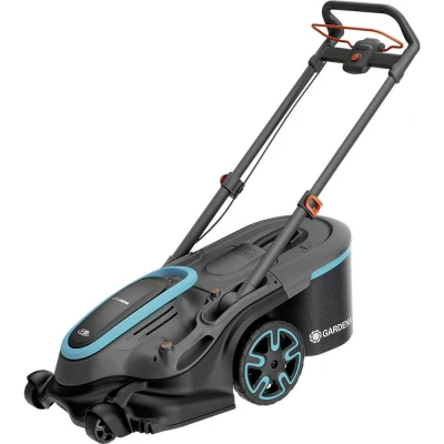 Immagine di GARDENA PowerMax Duo 46/36V P4A Ready To Use Set a batteria Tosaerba incl. seconda batteria, caricatore, con pettine da prato, regolazione