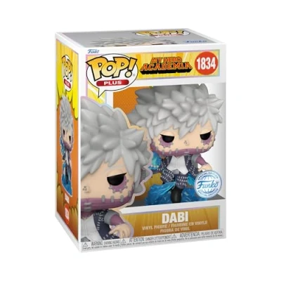 Immagine di Funko Pop! Plus Animation: MHA Dabi Probabilità di 1/6 per la Variante Chase Si Illumina Al Buio My Hero Academia Figura in Vinile da Collezione Idea Regalo Merchandising Ufficiale