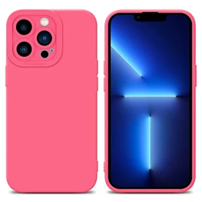 Immagine di Cadorabo Custodia compatibile con Apple iPhone 12 PRO MAX in FLUID ROSSO Coperchio protettivo silicone TPU flessibile