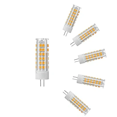 Immagine di ZHIYUE Lampadine LED G4 7W AC 220 240V Bianco caldo 3000k 700LM Non Dimmerabili Sostituisci Lampadina Alogena 70W,Bi Pin Base Tipo JC Lampadari Soggiorno, Lampade Da Parete (6 Pezzi)