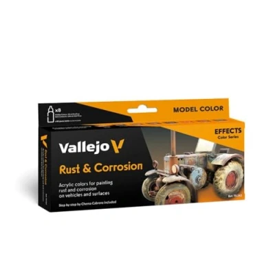 Immagine di Vallejo Model Color Set 70262 Rust &amp; Corrossion by Chema Cabrero (8x18ml)