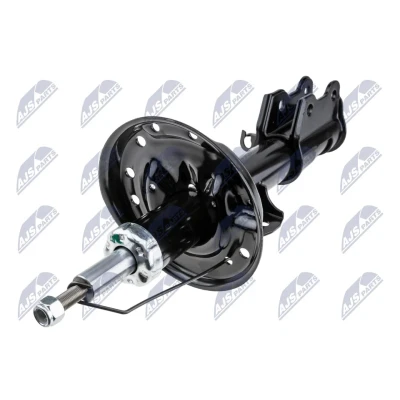Immagine di NTY A FT 034 Ammortizzatore Assale anteriore Dx pressione del gas doppio tubo tipo McPherson Spina superiore, Collare inferiore