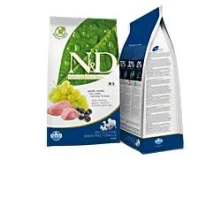 Immagine di Farmina Natural And Delicious Lamb Grain Free Formula Small Bites Cibo secco per cani, 5,5 libbre
