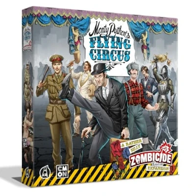 Immagine di Zombicide Monty Python&#039;s Flying Circus Character Pack Meccanica unica e gameplay irriverente! Gioco da tavolo di strategia cooperativa, età 14+, 1 6 giocatori, 60 minuti gioco, realizzato CMON