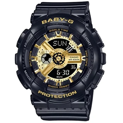 Immagine di Casio Orologio Analogico Digitale al Quarzo Donna con Cinturino in Plastica BA 110X 1AER