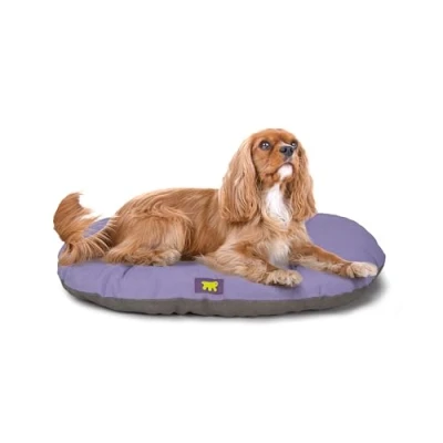 Immagine di Ferplast Cuccia Cane Relax, Cuscino per cani di medie dimensioni, Gatto, Tappetino cucce e auto Lavabile in Cotone con Soffice Imbottitura, 78 x 50 m.Lilla