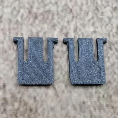 Immagine di ULEIVA 1 paio (2 pezzi) di ricambio per tastiera, colore nero, compatibile con Logitech K235 MK235, supporto piedini Keybord