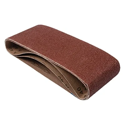 Immagine di Trend Nastro abrasivo in ossido di alluminio 100 x 610 mm, 40 grana, AB/B100/40A, Confezione da 3
