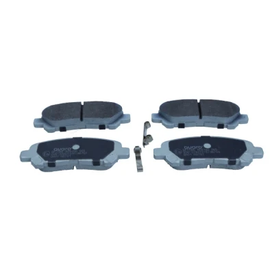 Immagine di QUARO QP1586 Kit pastiglie freno Assale posteriore con segnalatore acustico usura