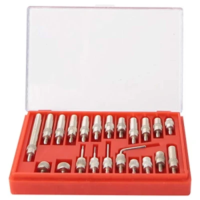 Immagine di indicatore di prova in acciaio inossidabile 22 pezzi, punti dell&#039;indicatore del quadrante precisione 0,01 mm impostati per comparatore