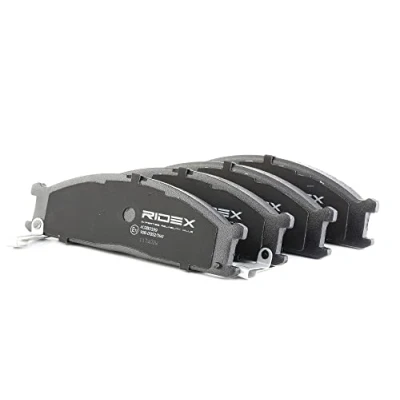 Immagine di RIDEX 402B0399 Kit pastiglie freno Assale anteriore con segnalatore acustico usura NISSAN: TERRANO 1, Pick Up, Navara Camion pianale/Telaio
