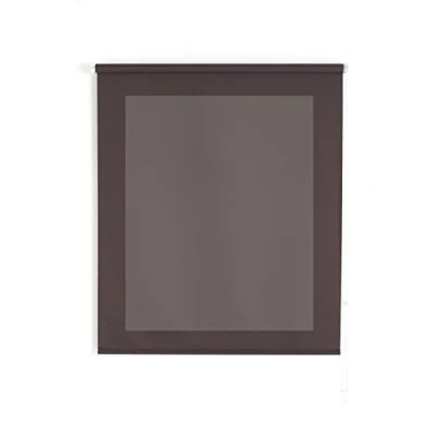 Immagine di Uniestor basic Tenda avvolgibile traslucida Grigio marrone, 100 x 175 cm (Larghezza Altezza) Dimensioni del tessuto 97 170 cm. a rullo