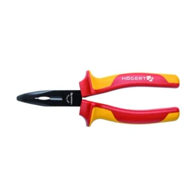 Immagine di Hogert Technik HT1P919 Pinza a becco leggermente tondo 160 1000 V 200
