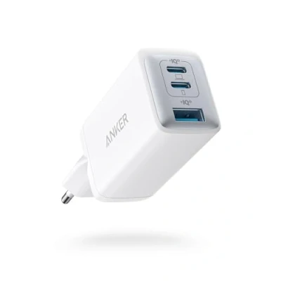 Immagine di Anker Caricatore USB C rapido 735 (Nano II 65W) Pod a 3 Porte PPS, Alimentatore Compatto per MacBook PRO/Air, iPad PRO, Steam Deck, Galaxy S20, dell XPS 13, Note 20, iPhone 16/15 Pro Max, Pixel