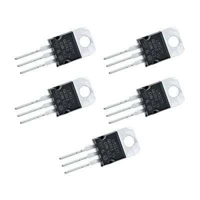 Immagine di Kit di 5 regolatori tensione regolabili 1.25 37V 1.5A LM317 LM317T TO 220
