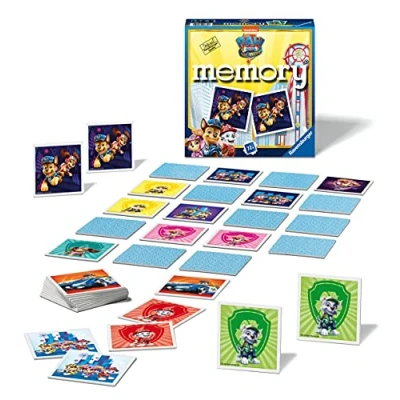 Immagine di Ravensburger Memory Paw Patrol Movie, Gioco per Bambini, Età Consigliata 4+, 2 8 Giocatori, di Memoria