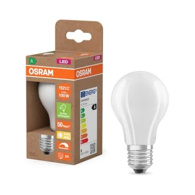 Immagine di OSRAM 4099854478031 LED (monocolore) ERP A (A G) E27 7.2 W Bianco caldo (Ø x A) 60.00 mm 1 pz.
