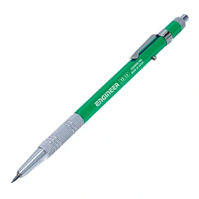 Immagine di ENGINEER Penna per scrittura con punta retrattile in carburo di tungsteno (strumento tracciare lo stile penna), realizzata Giappone, ingegnere TZ 13