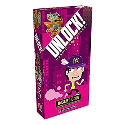 Immagine di Asmodee Unlock! Insert Coin, gioco di famiglia, ritratti, Tedesco