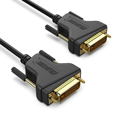 Immagine di BENFEI Cavo da DVI a DVI, D Dual Link 1,8 Metri