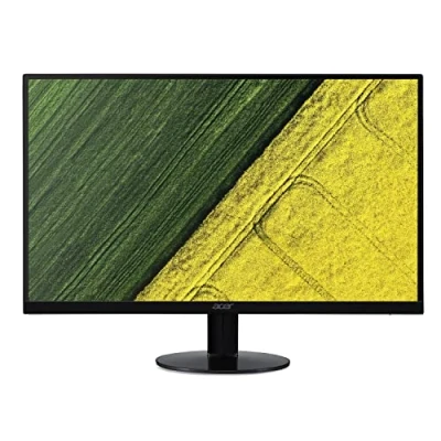 Immagine di Acer SA240YAbi Monitor FreeSync, 23,8&quot;, Display IPS Full HD, 75 Hz, 4 ms, 16:9, VGA, HDMI 1.4, Lum 250 cd/m2, Schermo PC con Contrasto 100M:1, Cavo VGA Incluso, Nero