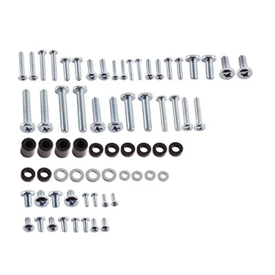 Immagine di Part King® Kit Vesa con bulloni, viti, rondelle e distanziatori per il montaggio di TV a parete o soffitto M4 M5 M6 M8