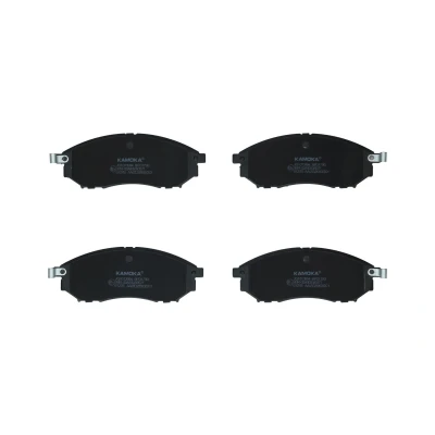Immagine di KAMOKA JQ1013994 Kit pastiglie freno Assale anteriore con segnalatore acustico usura NISSAN: Qashqai / Qashqai+2 I, NP300 Navara Pick up, Pathfinder 3