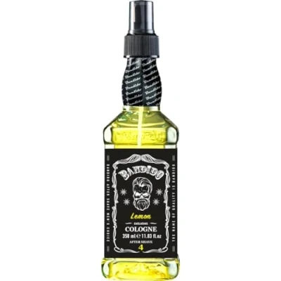 Immagine di Bandido Aftershave Uomo Limone, 350 ml, Acqua profumata per rasatura, rinfresca il profumo di lunga durata, previene la rasatura Kolonya, cura dopo (limone, ml)