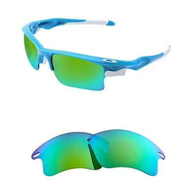 Immagine di HiCycle2 Lenti polarizzate di ricambio per occhiali da sole Oakley Fast Jacket XL, Verde