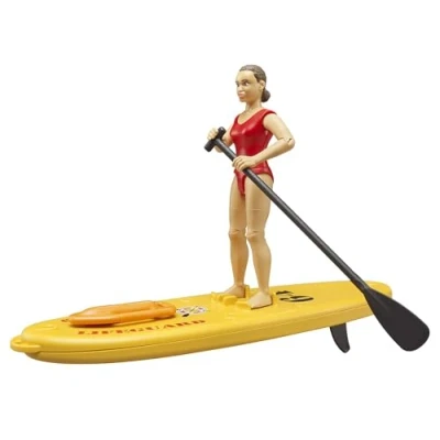 Immagine di Bruder bworld lifeguard met stand up paddle board