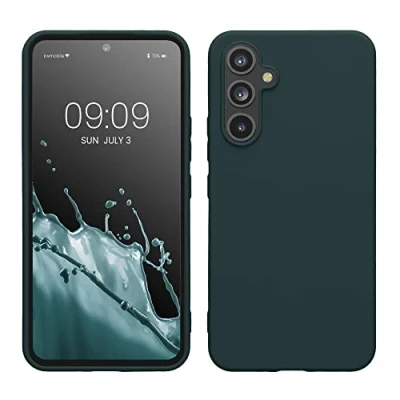 Immagine di kwmobile Custodia Compatibile con Samsung Galaxy A54 5G Cover Back Case per Smartphone in Silicone TPU Protezione Gommata ardesia scuro