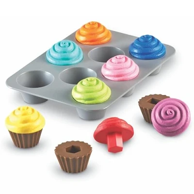 Immagine di Learning Resources Cupcake per imparare le forme