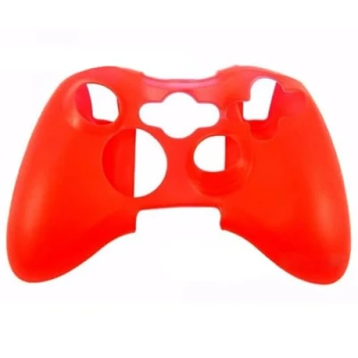 Immagine di OSTENT Morbido Silicone Protettore Custodia Cover compatibile per Microsoft Xbox 360 Controller gioco Colore Rosso