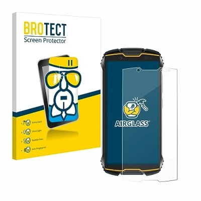 Immagine di brotect Pellicola Protettiva Vetro per Cubot King Kong Mini 2 Protezione Schermo [Durezza Estrema 9H, Chiaro]