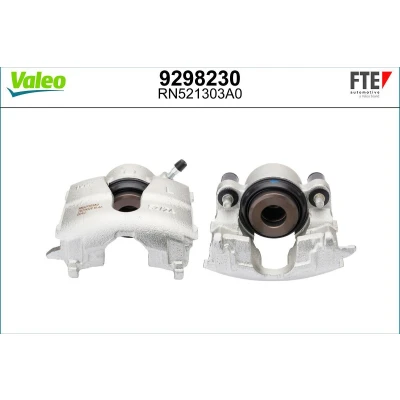 Immagine di FTE 9298230 Pinza freno grigio Ghisa Assale anteriore Sx senza supporto OPEL: Astra G CC, Caravan