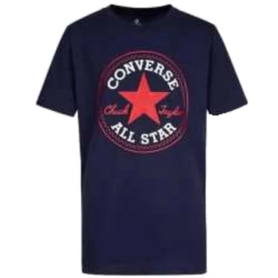 Immagine di Converse CORE Chuck Patch TEE Tshirt con stampa per bambini, Taglia: 128/132, Obsidian/red