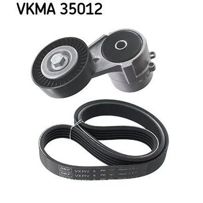 Immagine di SKF VKMA 35012 Kit cinghie Poly V OPEL: Zafira B, Astra H Caravan, Corsa C Hatchback