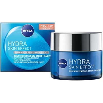 Immagine di Nivea Hydra SKIN Effect Regenerative GEL Creme Night Trattamenti notte, Taglia: 50 ml,