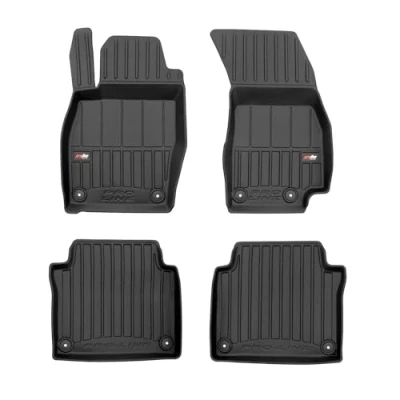 Immagine di M MOTOS Tappetini in gomma per auto adatto Audi A8 D5 dal 2017 Migliorate il vostro comfort di viaggio con tappetino antiscivolo 3D. tutte le stagioni, protezio
