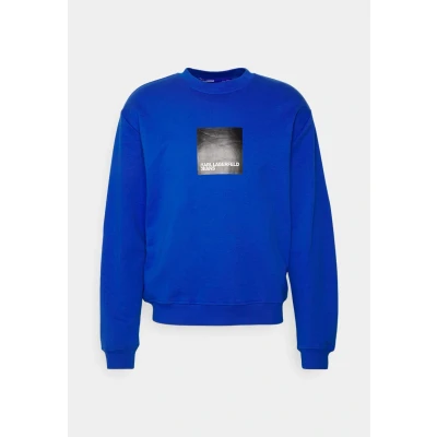 Immagine di Karl Lagerfeld Jeans Regular LOGO Felpa, Donna, Taglia: XL, Blue