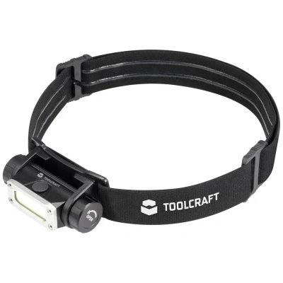 Immagine di TOOLCRAFT TO 9469515 LED COB Lampada frontale Batteria ricaricabile agli ioni di litio 450 lm 13 h