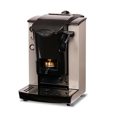 Immagine di FABER COFFEE MACHINES Modello Slot Plast Macchina caffe a cialde ese 44mm Colore Grigio plastiche Nero Pressacialda in ottone
