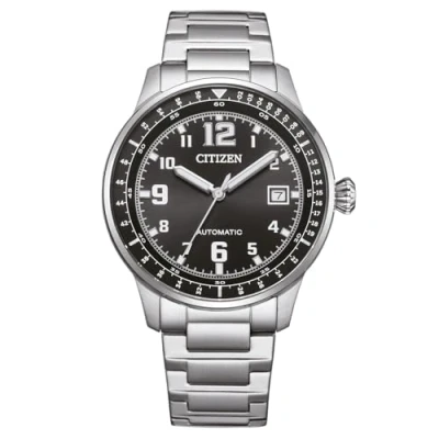 Immagine di CITIZEN NJ0190 Orologio automatico da uomo con cinturino in acciaio inossidabile e data diverse varianti, Nero