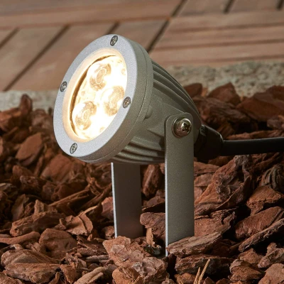 Immagine di Ledino Lampada LED con picchetto Sendling alluminio fuso